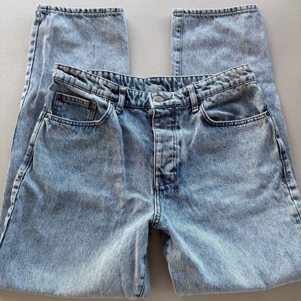 353 Ksubi Acid Wash Tapered Jeans